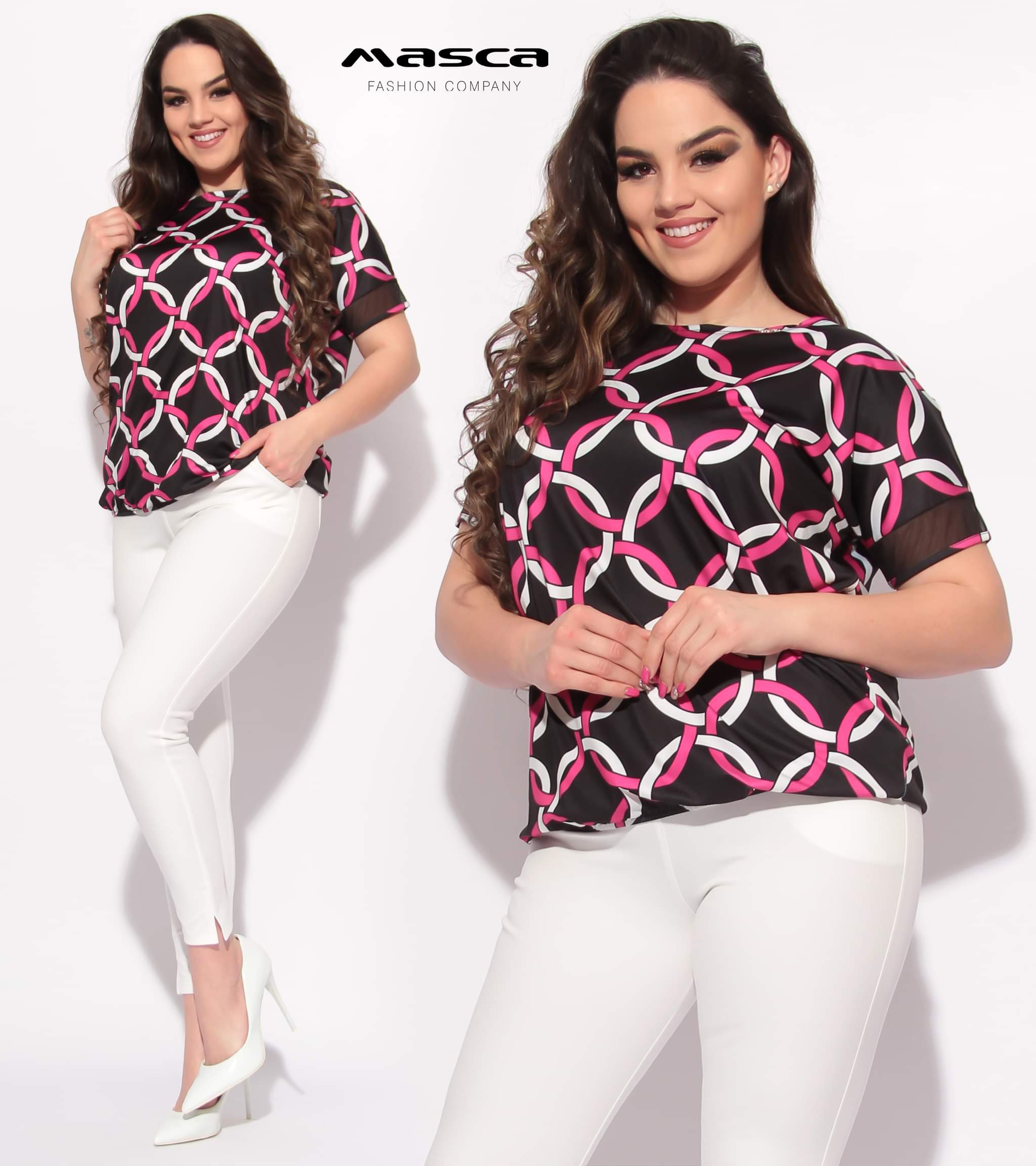 40154-F72 Masca Fashion Felső