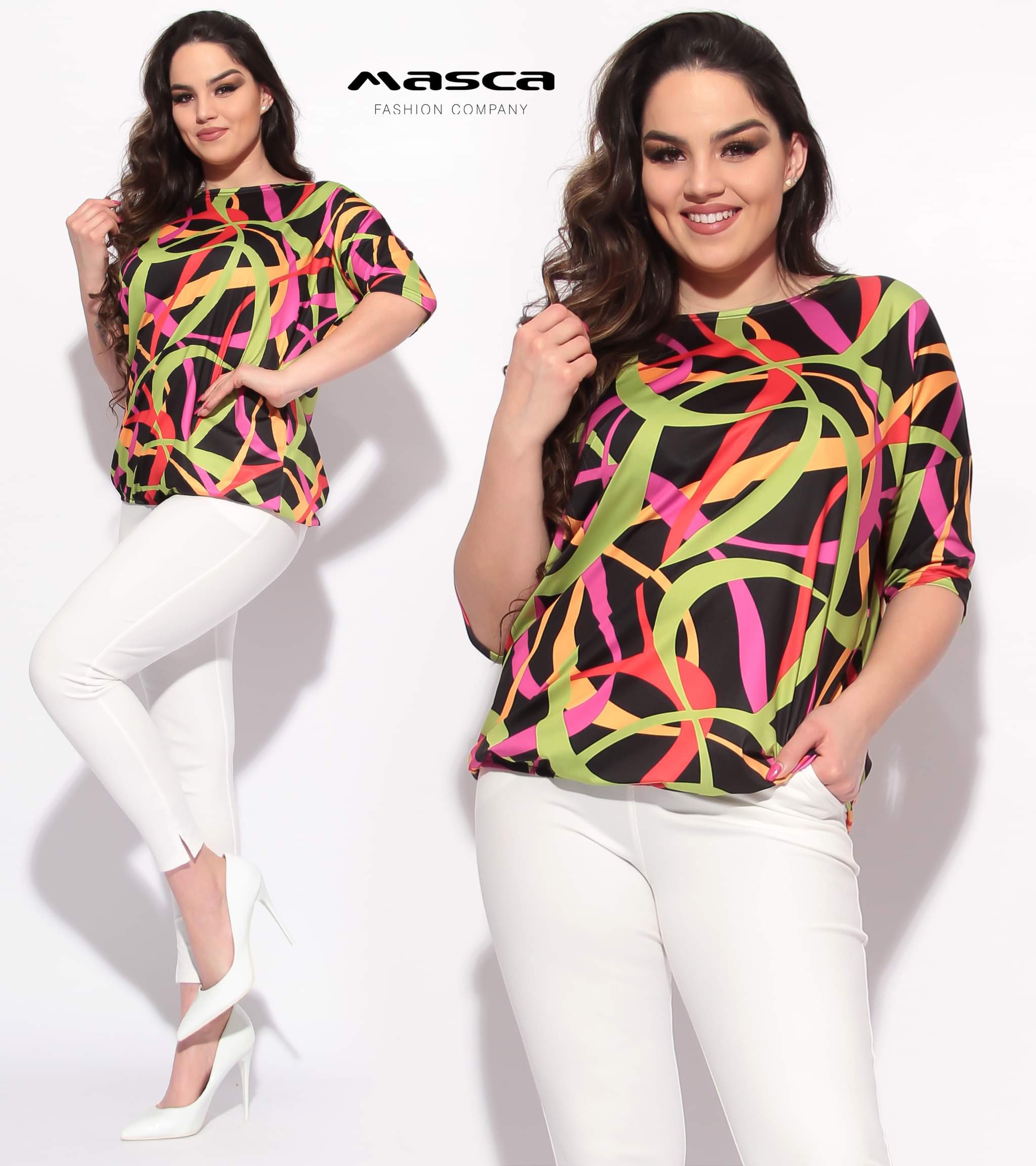 40226-F69 Masca Fashion Felső