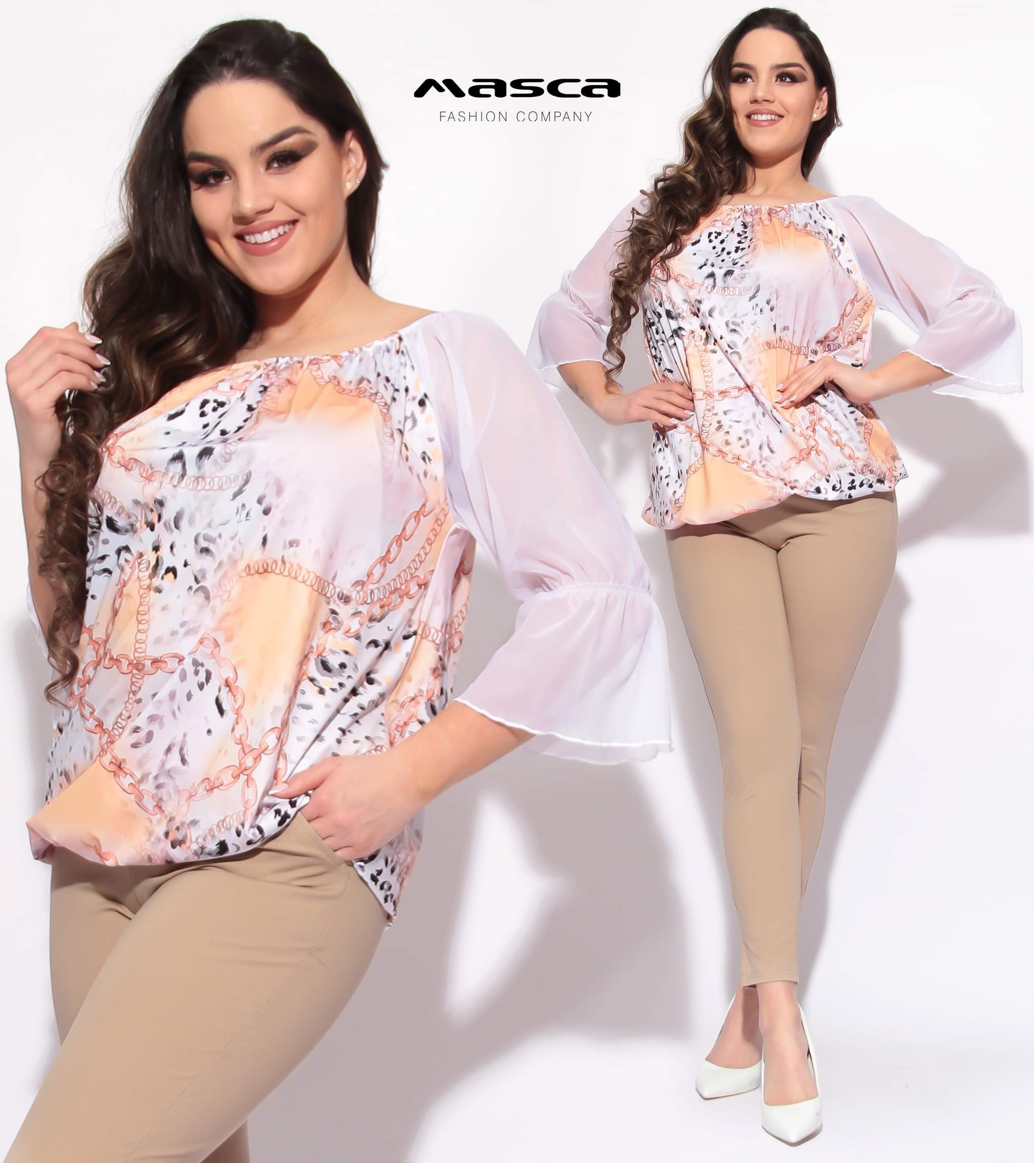 40262-F84 Masca Fashion Felső