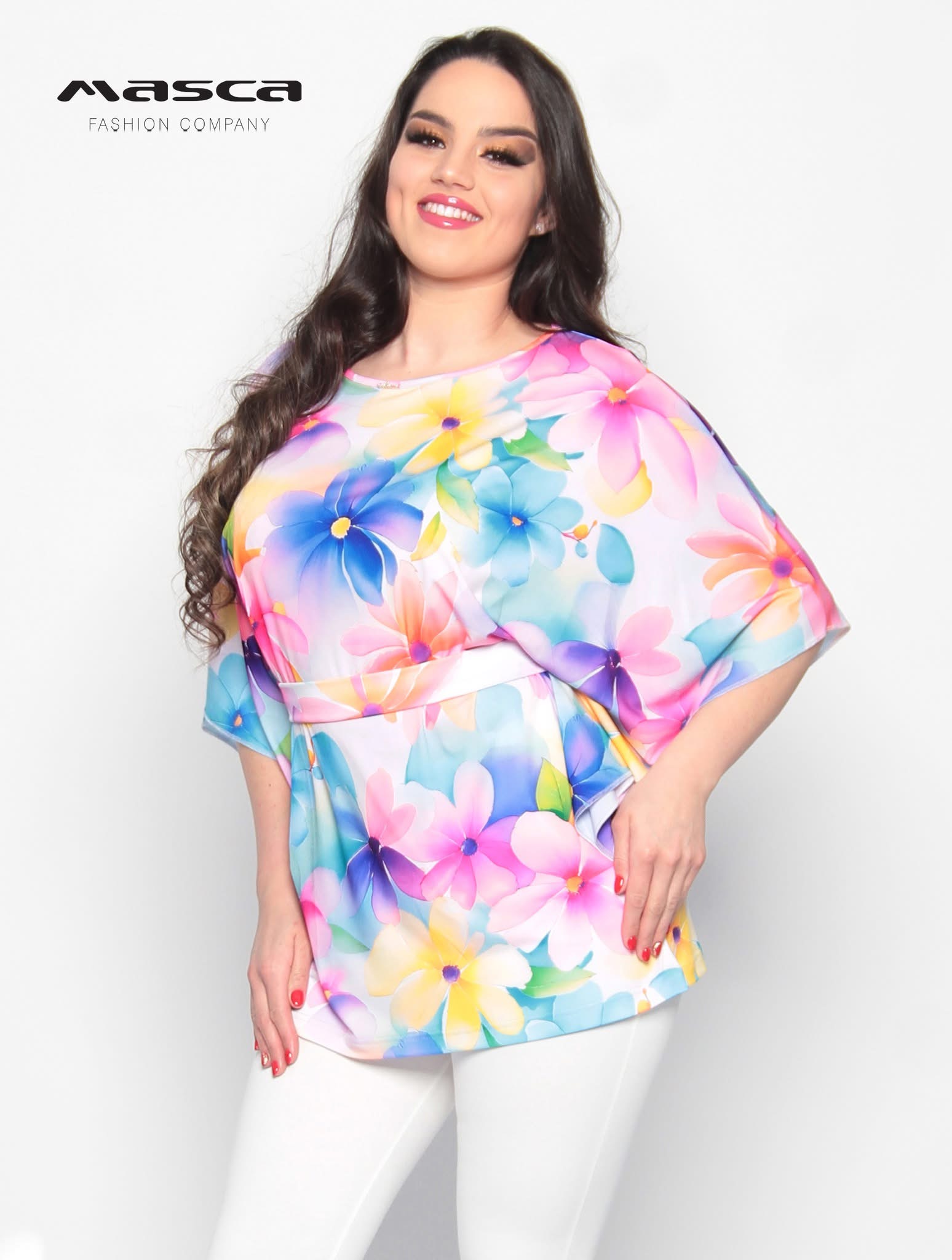 51370-F89 Masca Fashion Felső